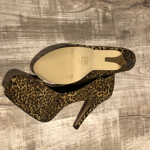 ASOS brand new platform animal print heels - Picture 4 of 5